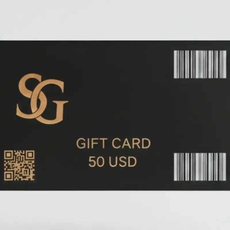 Tarjeta de regalo SG 50 usd