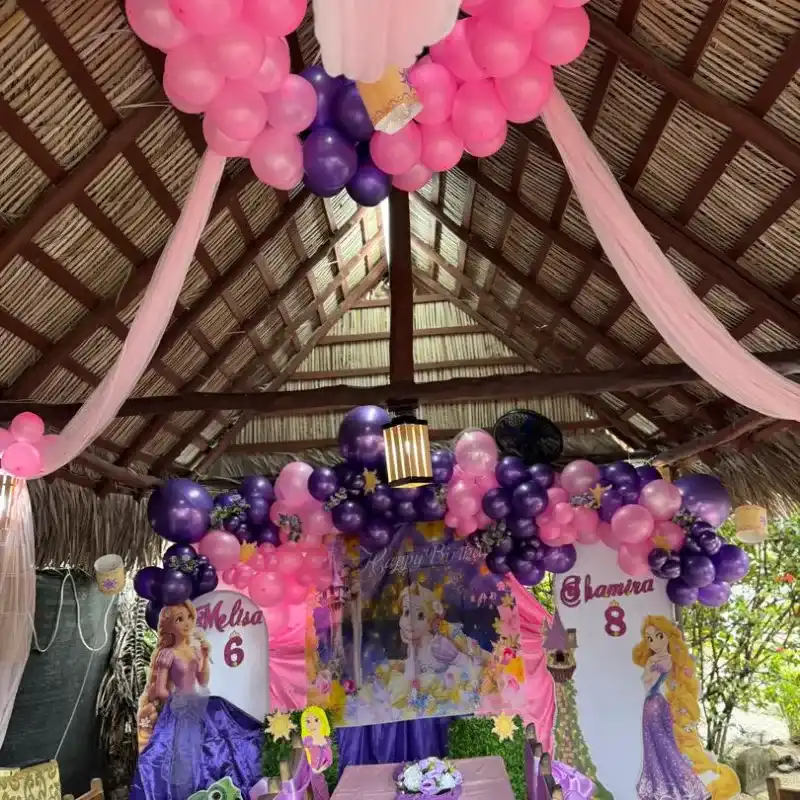 Decoración de Rapunzel