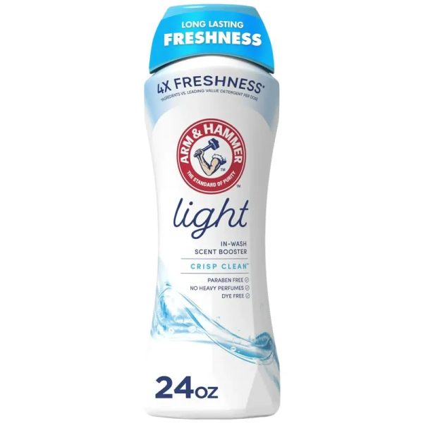 Arm & Hammer Scentsationse limpio en lavado olor booster - prado limpio, 24 oz