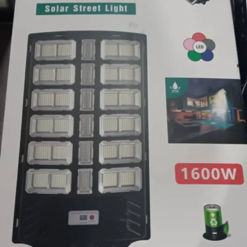 Lámparas solares (1600 W)