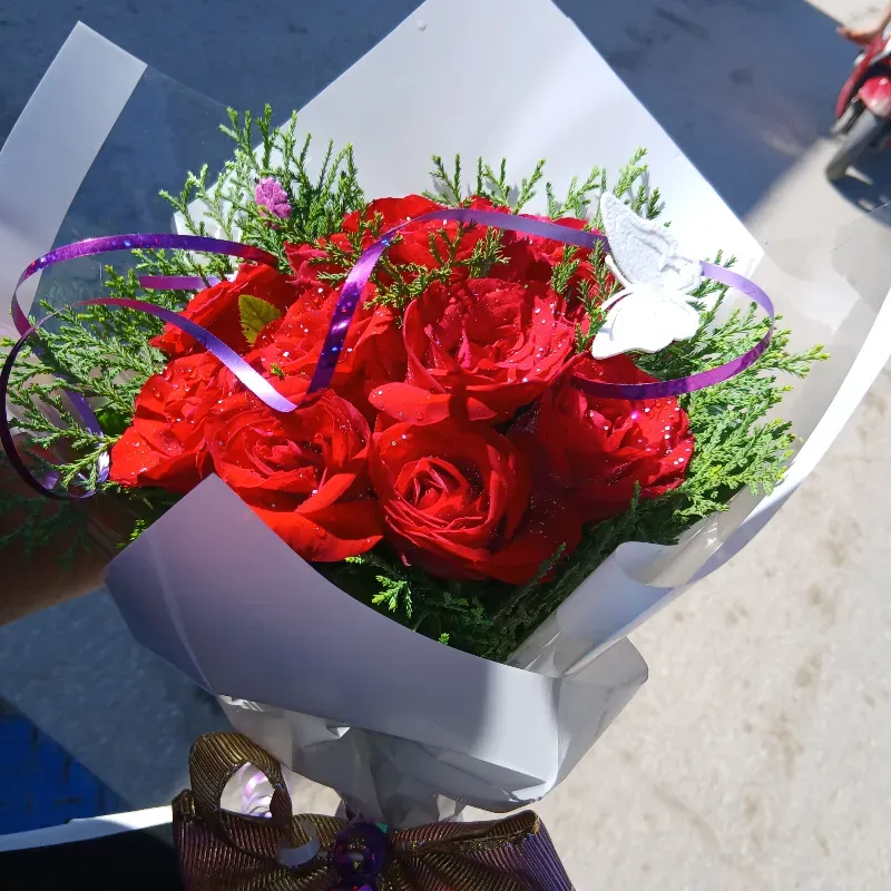 Ramo de flores naturales