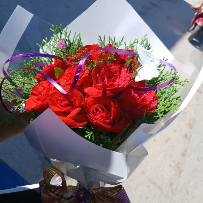 Ramo de flores naturales