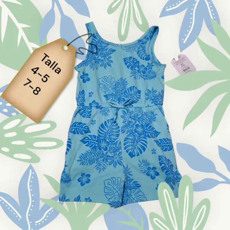 Monoshort de hojitas 