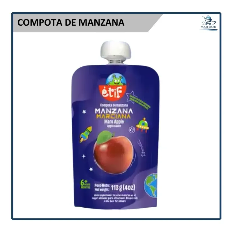 Compota de Manzana - Etif (113g)