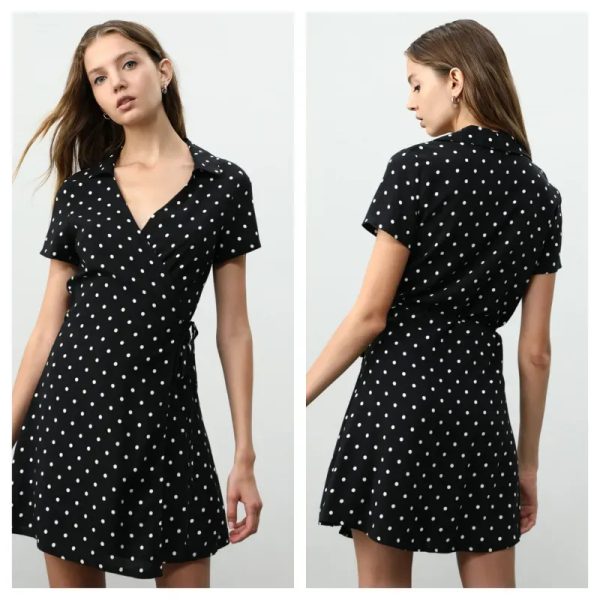 Vestido Lefties lunares