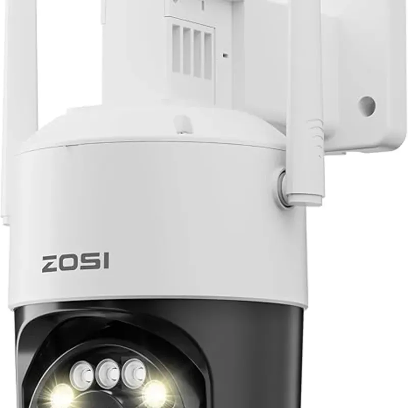 ZOSI Cámara panorámica/inclinable WiFi 3K, C296