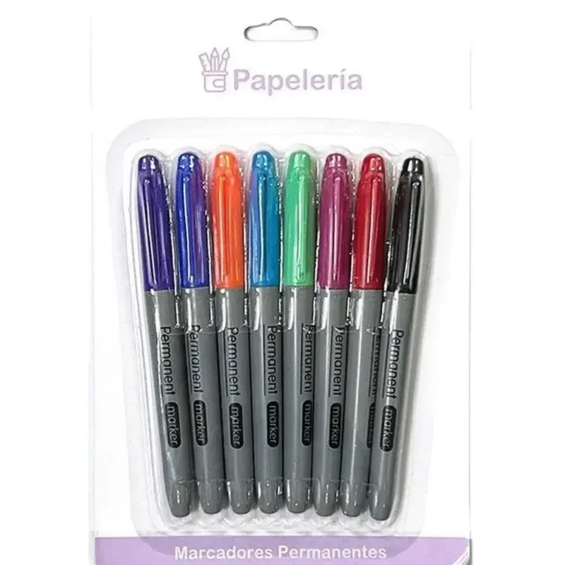 Set de marcadores permanentes
