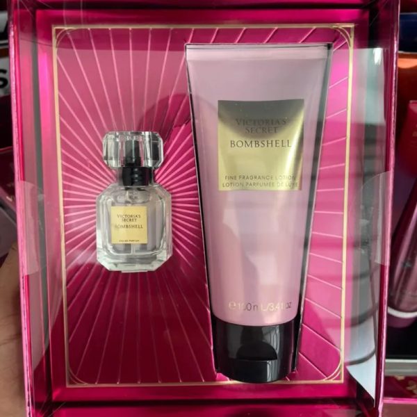 Set perfume (mini) y crema corporal(Bombsell)