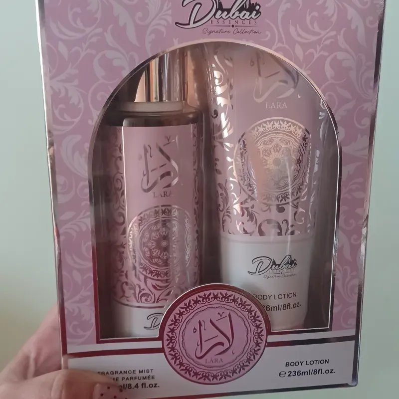 Kit colonia y crema Dubai