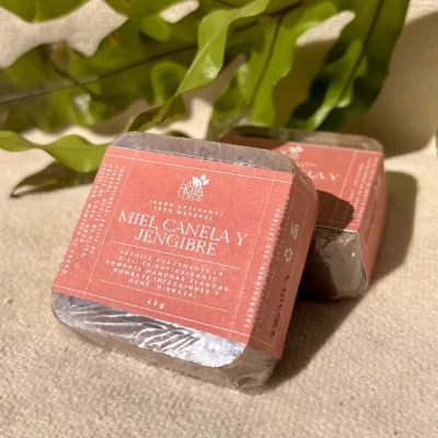 Jabón de Miel, Canela y jengibre 