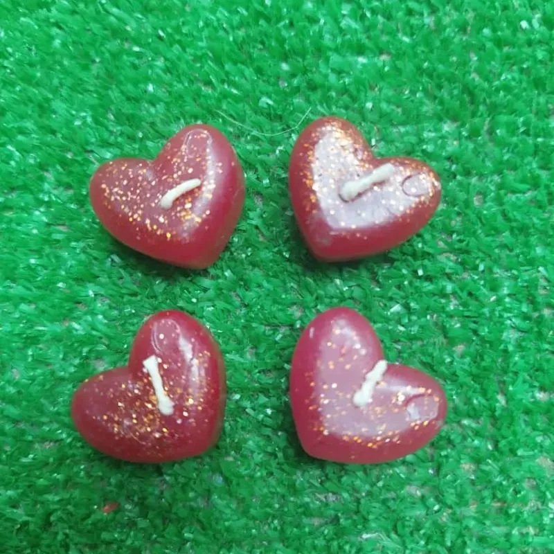 ‼️Velas de corazon de 2.5 cm‼️