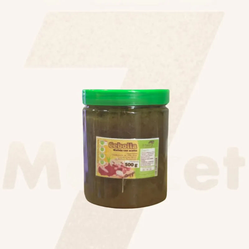 Cebolla molida en aceite