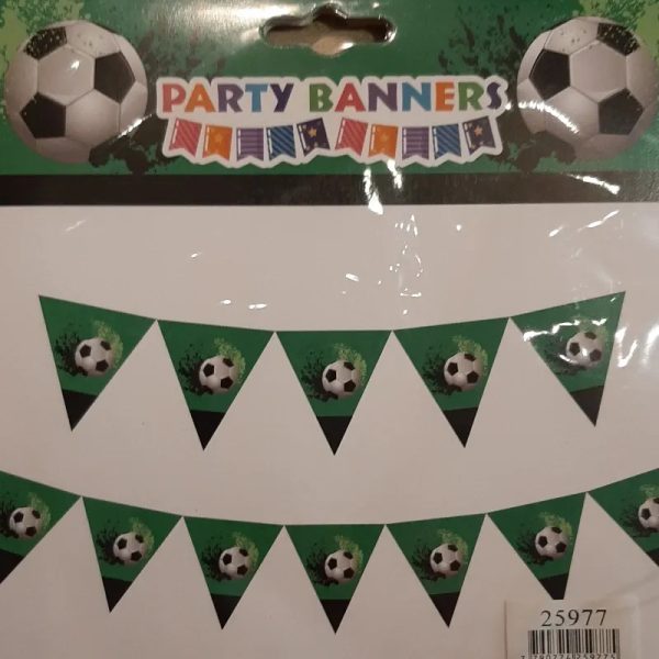 Banderín temática fútbol