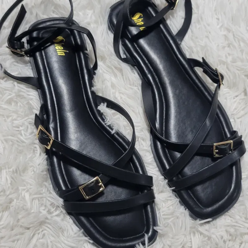 Sandalias Negras