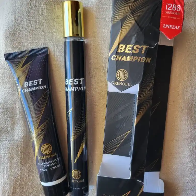 Set de perfume y crema para después de afeitar de hombre