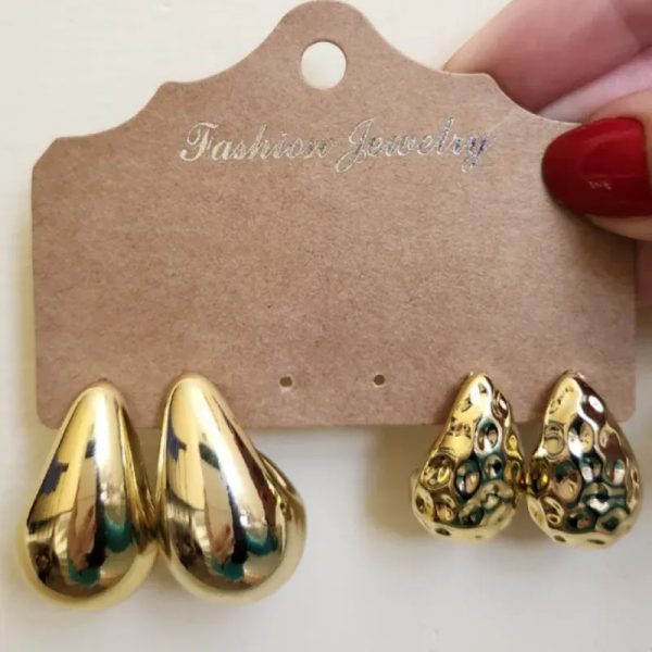 Pendientes dorados