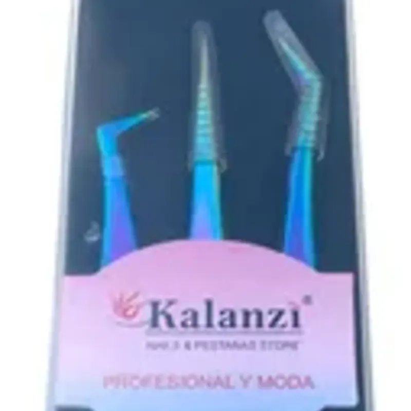 TRÍO DE PINZAS PARA PESTAÑAS