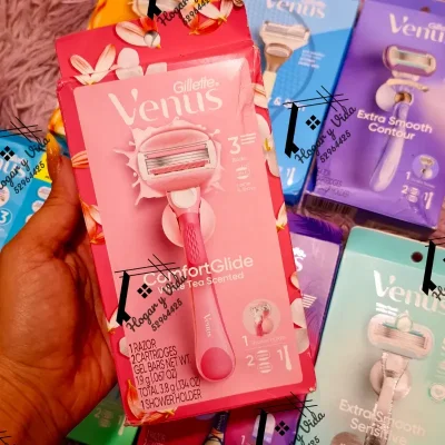 Cuchilla de afeitar para mujer Gillette Venus ComfortGlide White Tea.