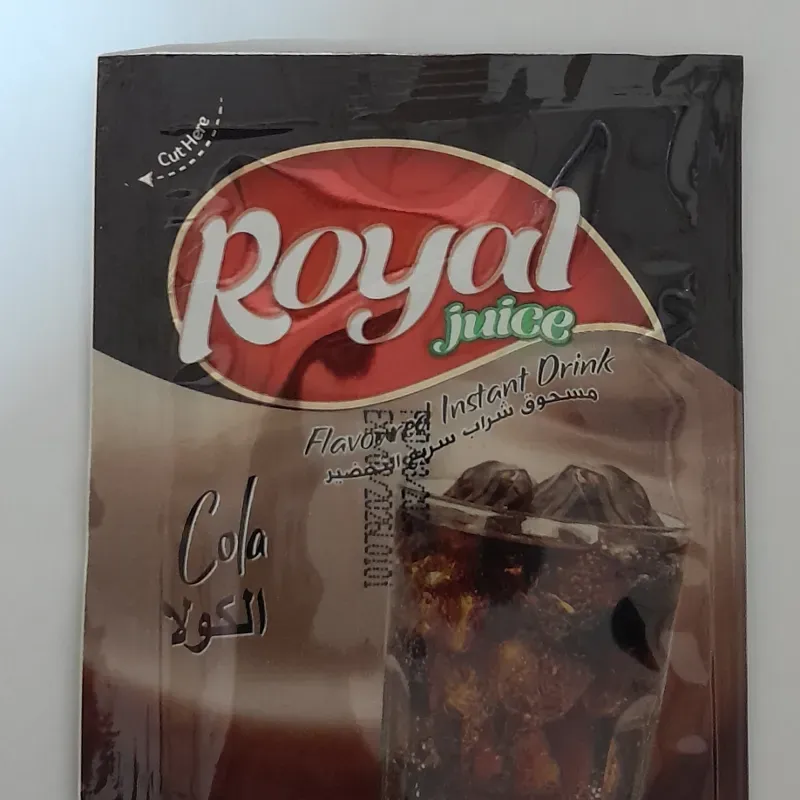 Refresco en polvo rinde 2L Sabor Cola