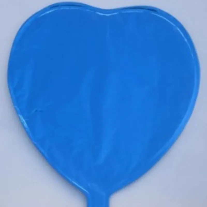 Globo corazon azul sin soporte