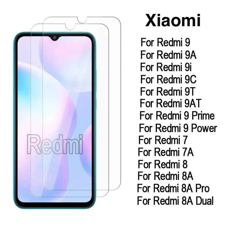 Cristal Protector para XIAOMI REDMI 9A - 9C - 10A