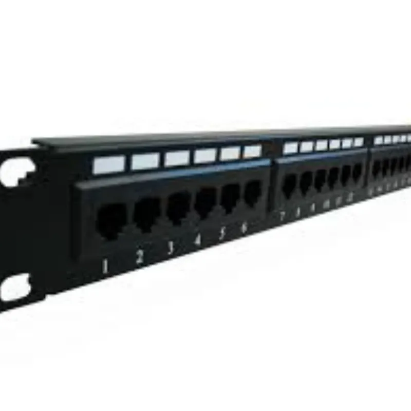 Patch panel de 24 puertos RJ-45 RJ