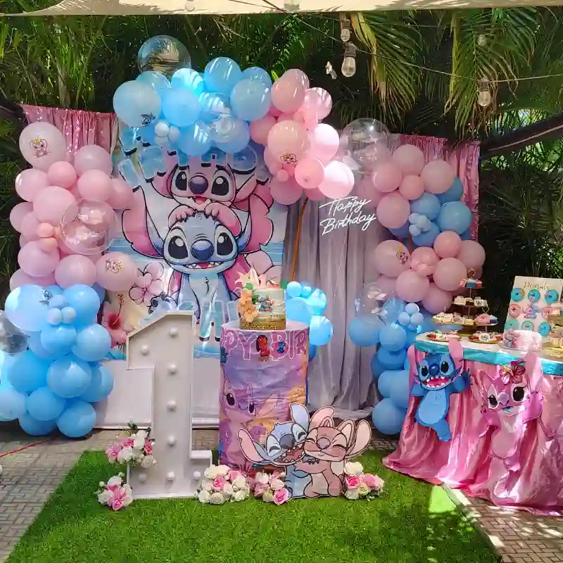 Decoración Stitch & Ángel 1