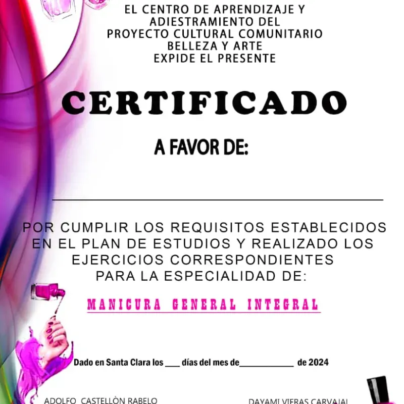 Manicura general integral