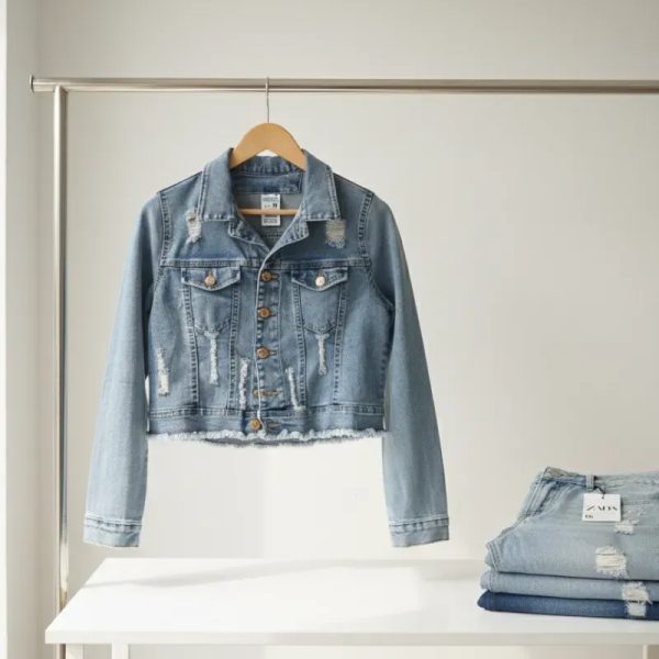 Chaquetas Mezclilla Elastizada