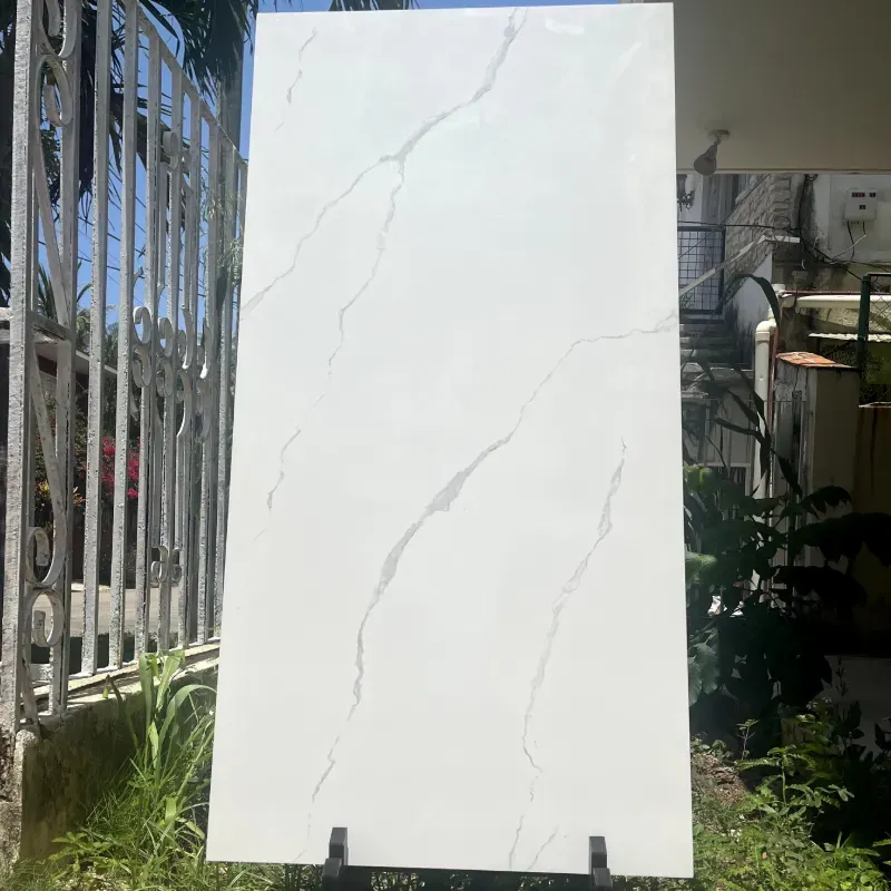 Azulejo de porcelanato vidriado pulido con brillo 60*120cm elegante de categoria