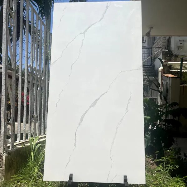 Azulejo de porcelanato vidriado pulido con brillo 60*120cm elegante de categoria