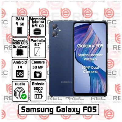TELÉFONO SAMSUNG GALAXY F05 (REC)