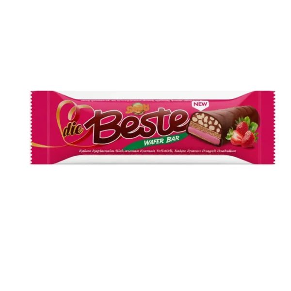 Barra sorbeto rellena BESTE (fresa / chocolate)