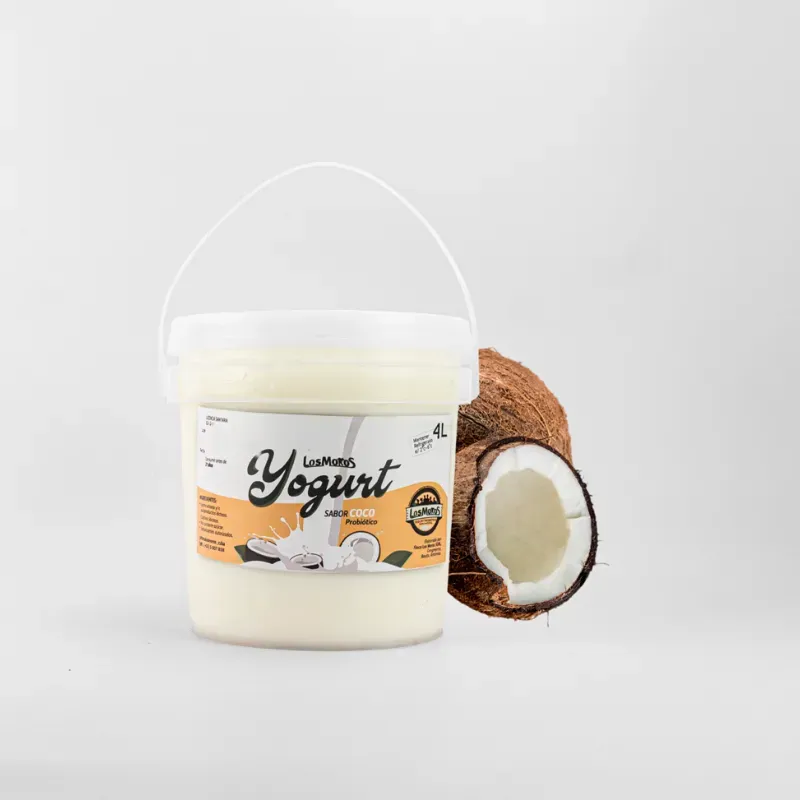 Yogurt Probiótico de Coco 4L