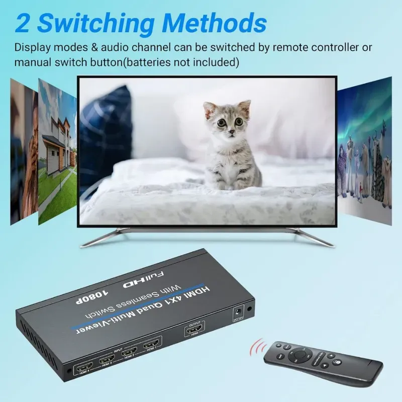 Multivisor HDMI Quad 4 x 1 $110 usd