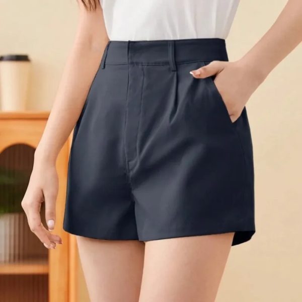 Short azul Prusia