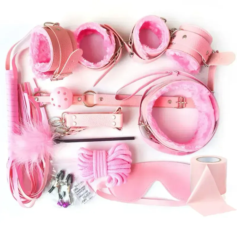 ‼️Kit BDSM Rosa 10 Piezas‼️