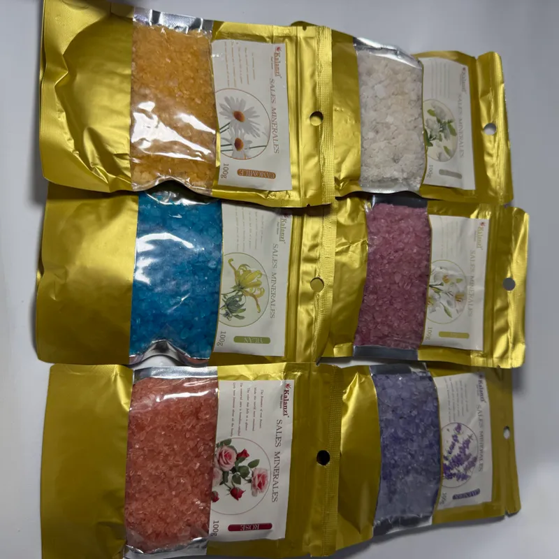 Sales aromáticas paquete