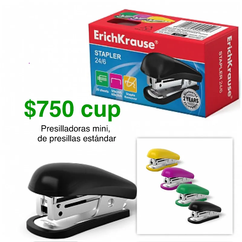 Presilladoras pequeñas de presillas estándar
