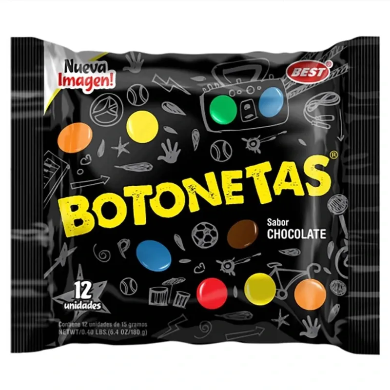 Botonetas 12u