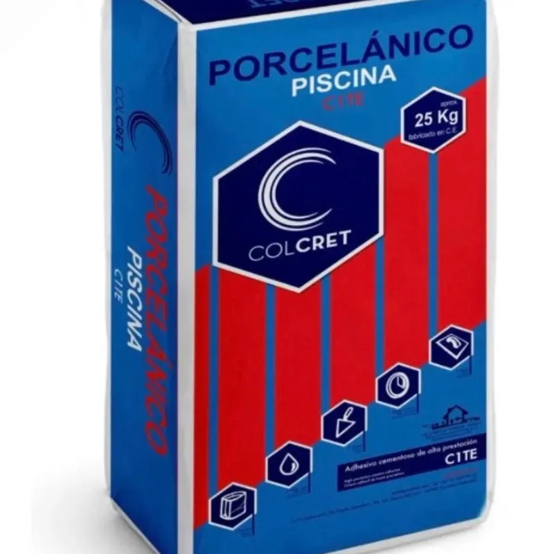 CEMENTO COLA PARA PORCELANATO -PISCINA