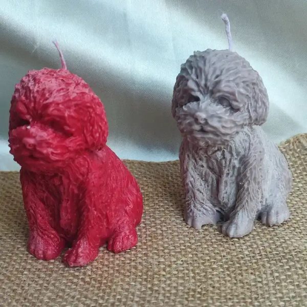 Perro de cera