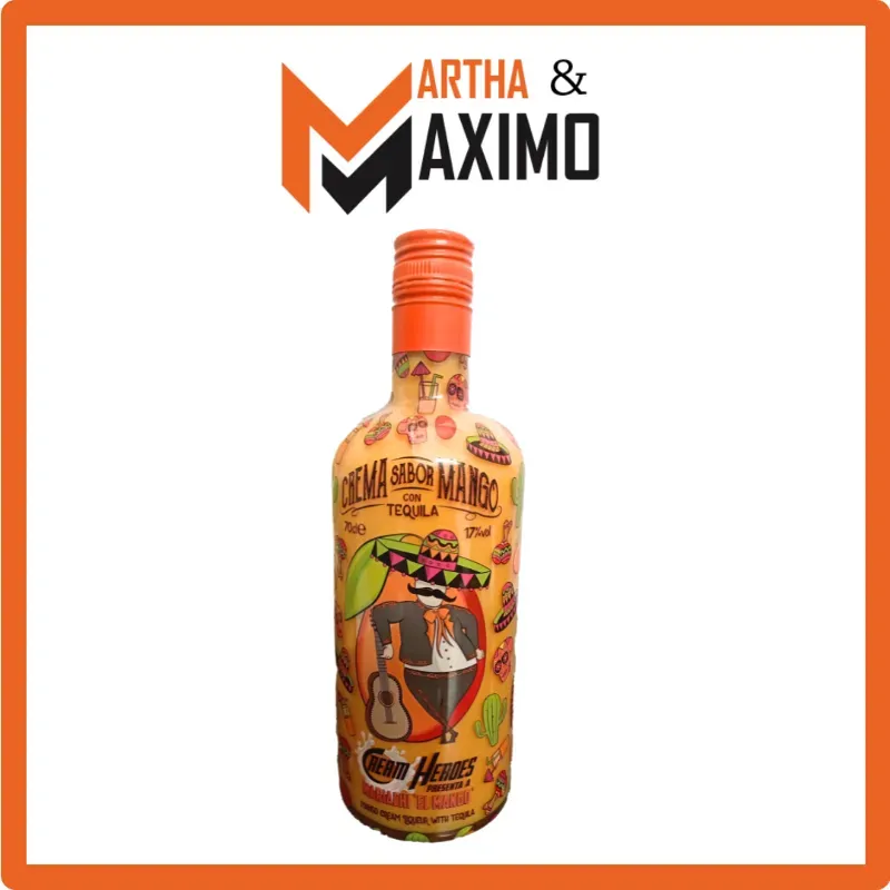 Crema sabor Mango con tequila