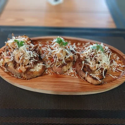 Brusquetas Mar y Tierra