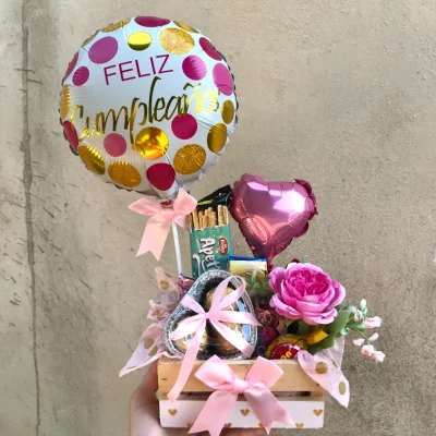 Caja Pequeña 2 Globos