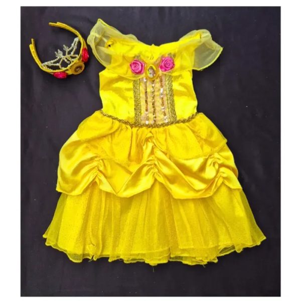 Traje de Bella (Película la Bella y la Bestia).