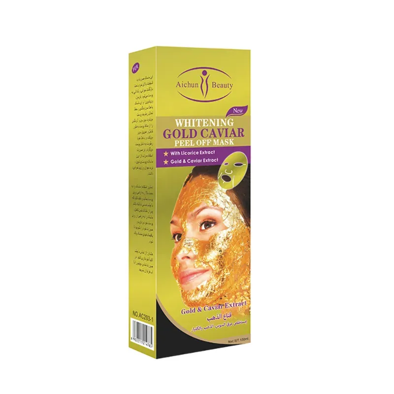 Mascarilla Facial de oro