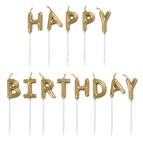 Velas happy Birthday