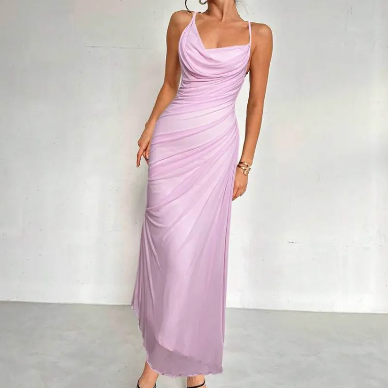 Vestido rosado
