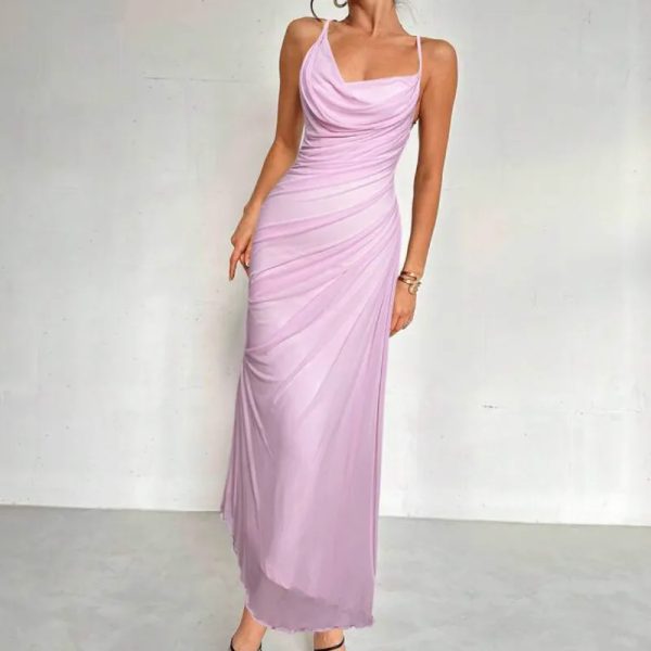 Vestido rosado